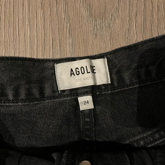 Agolde Mila Jean Shorts - Picture 4 of 4